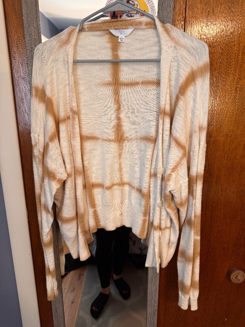 Tie dye cardigan